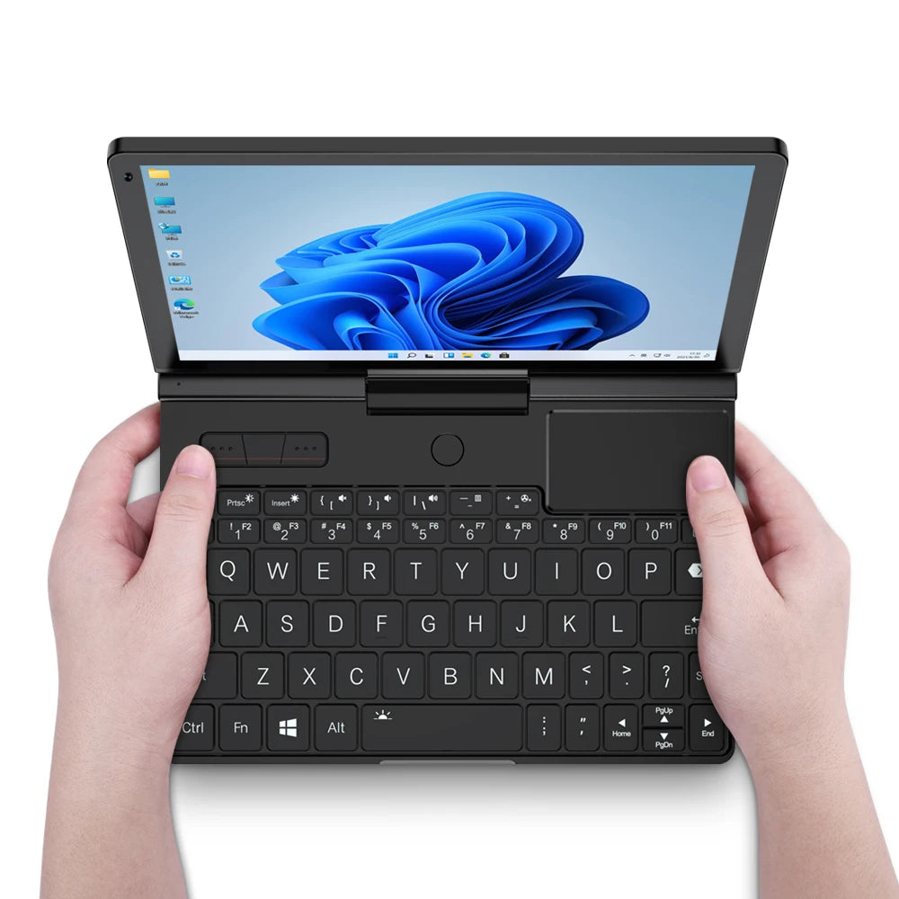 GPD Pocket 3 Modular Full-featured Handheld Mini Laptop PC 8 Inch 1920x1200 Intel Core I7 1195G7 16GB RAM +1TB SSD Black