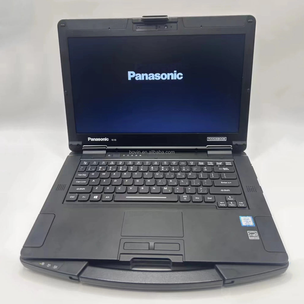 for Pana-sonic FZ-55 MK1 i5 8gen 16G 256G Tough-book 3-proof Industry Computer Shock Proof Auto Repair Scanner Used Touch Laptop