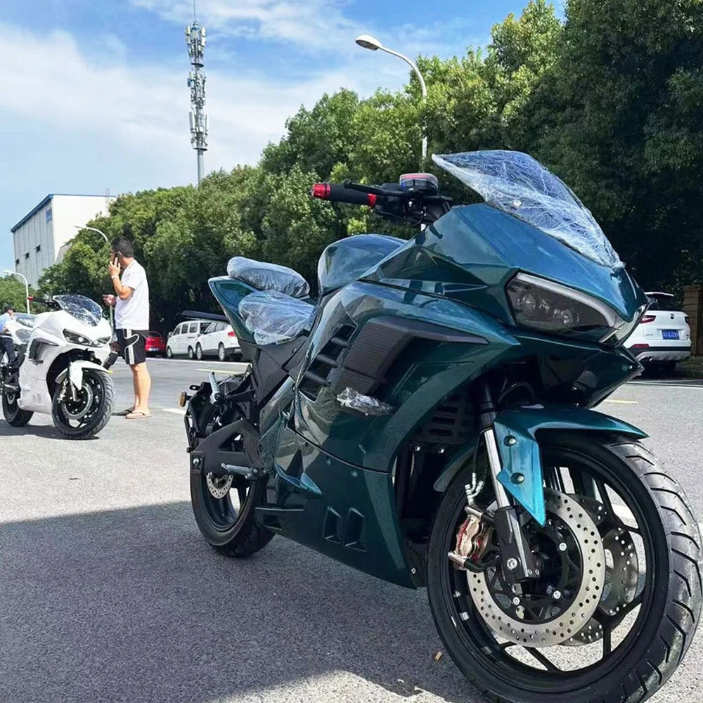 Customizable Colors - 2025 New 72V Electric Motorcycle HighSpeed Track Racing Electric Motorcycle Wholesale 5000W