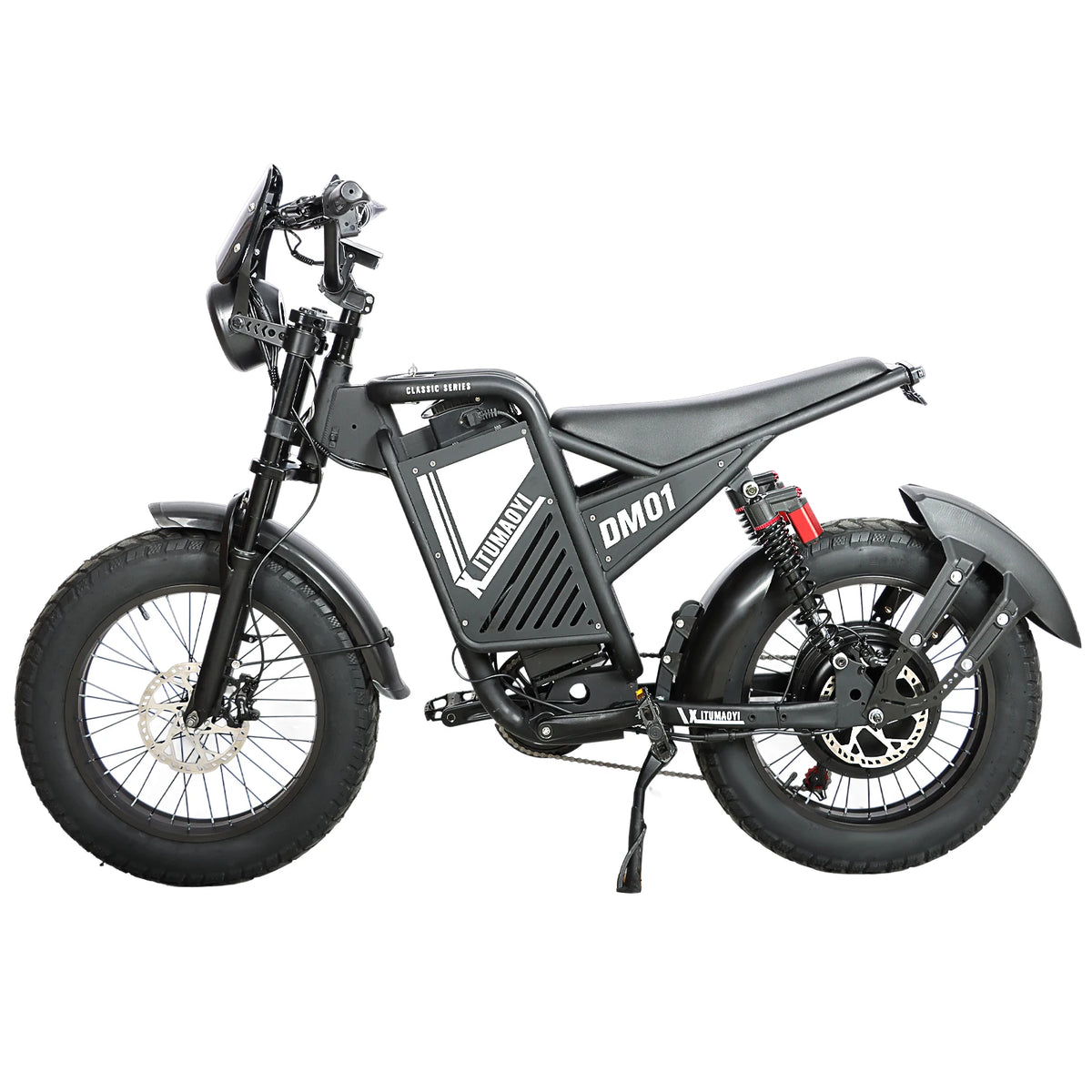 US in Stock Free Shipping DM-2001 20 Inch 60V30Ah Adults Electric Motorcycle 2000W 55kmh/34mph Electric Motorbike