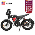 US in Stock Free Shipping DM-2001 20 Inch 60V30Ah Adults Electric Motorcycle 2000W 55kmh/34mph Electric Motorbike