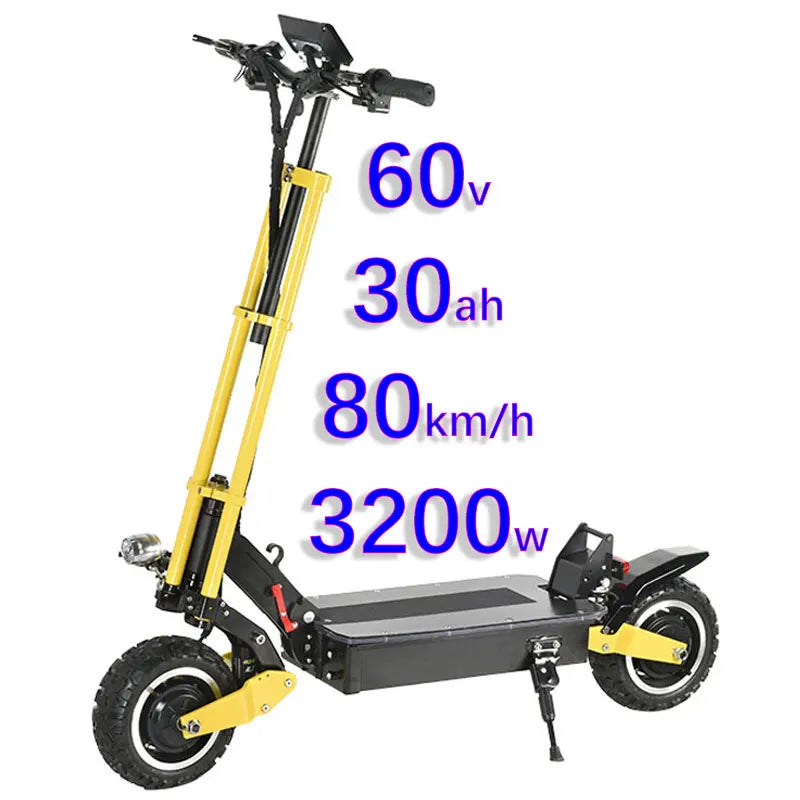 X2 Fast 3200W Scooters Eletr 3000W Mobility Fat Tire Electric Scooter Adult