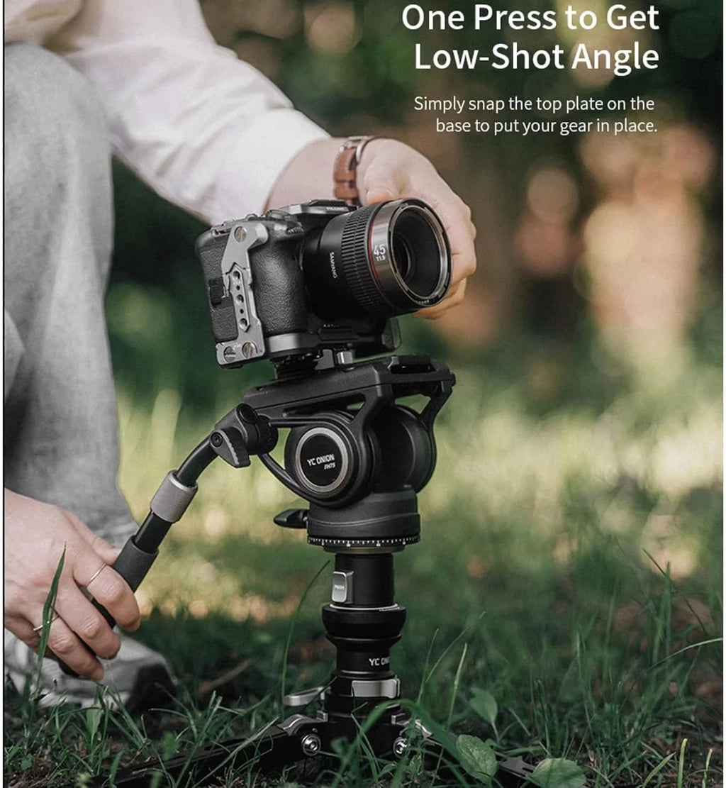 YC ONION PINETA Monopod Pro One-button Stretch Carbon Fiber Quick-release Portable Professional Camera Monopod
