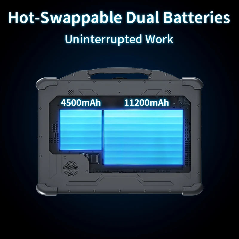Rugged Notebook Fully extreme Rugged Keyboard Dual Battery Waterproof GPS GNSS 15.6 Inch Tablet Rugged Laptop